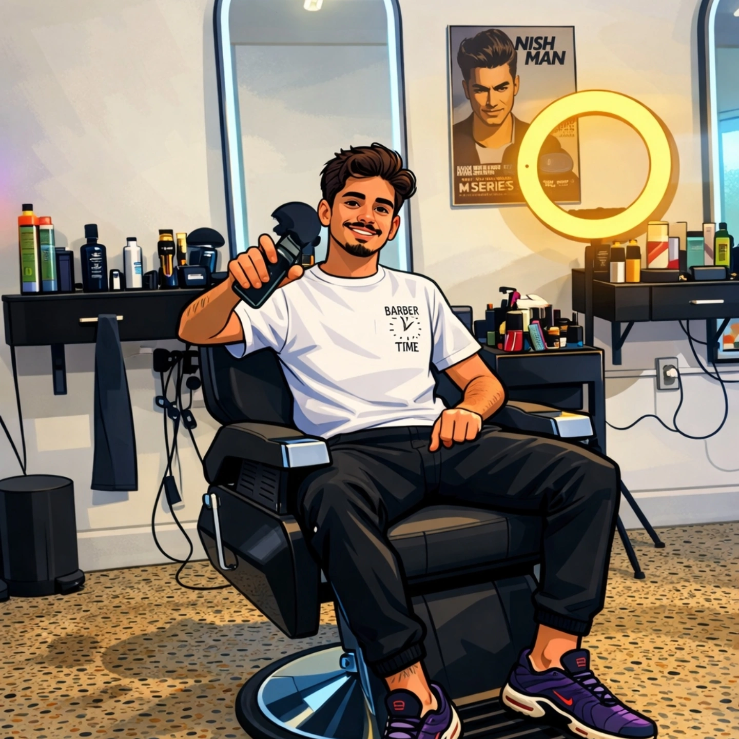 AJ - Founder of Barbertimenz